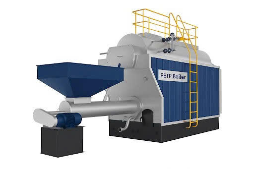WOOD CHIPS BIOMASS BOILER
